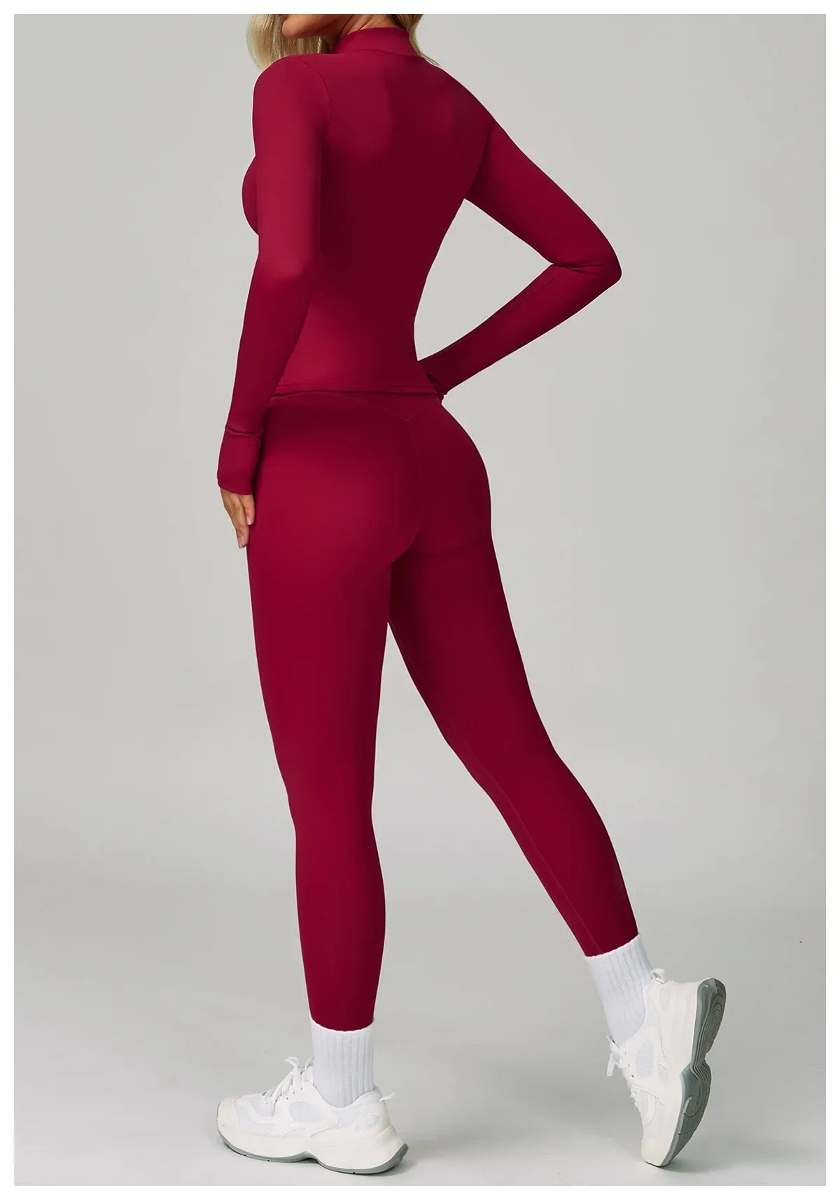 2/3-Piece Activewear Set – Sports Bra & High Waist Leggings